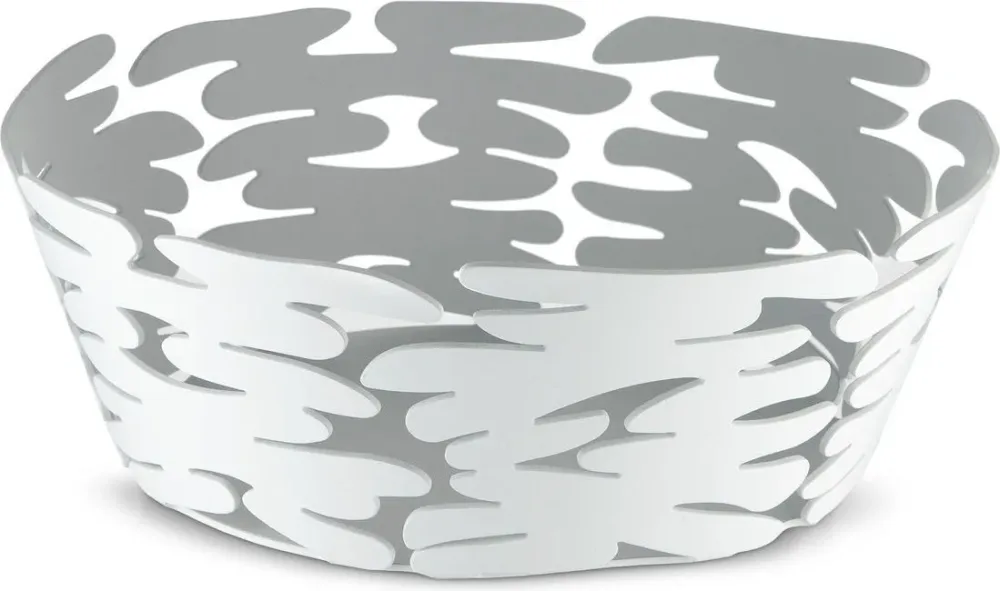 Alessi Корзина Barket 18x6,5 см белая EAN 8003299434817