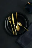 Sambonet Набор столовых приборов Taste PVD 24 предмета (6 персон) Золото EAN 8014808166709 — фото 5