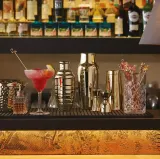 Paderno Набор для мартини 2 бокала + шейкер золото EAN 8014808424168 — фото 3