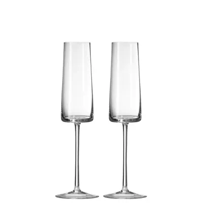 Wedgwood Набор из 2 бокалов для шампанского Vera Wang Metropolitain Flute 220 мл EAN 701587317474