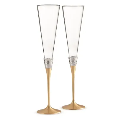 Wedgwood Набор из 2 бокалов Vera Wang Giftware золото EAN 701587157643
