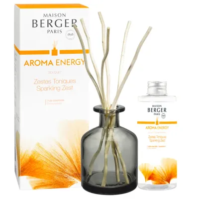 Maison Berger Paris Набор палочек 180 мл + ароматическое масло Aroma Energy EAN 3127290077172