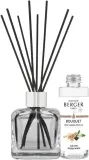 Maison Berger Paris Набор палочек для диффузора Ice Cube 100 мл + ароматическое масло "золотая пшеница" EAN 3127290075956 — фото 1