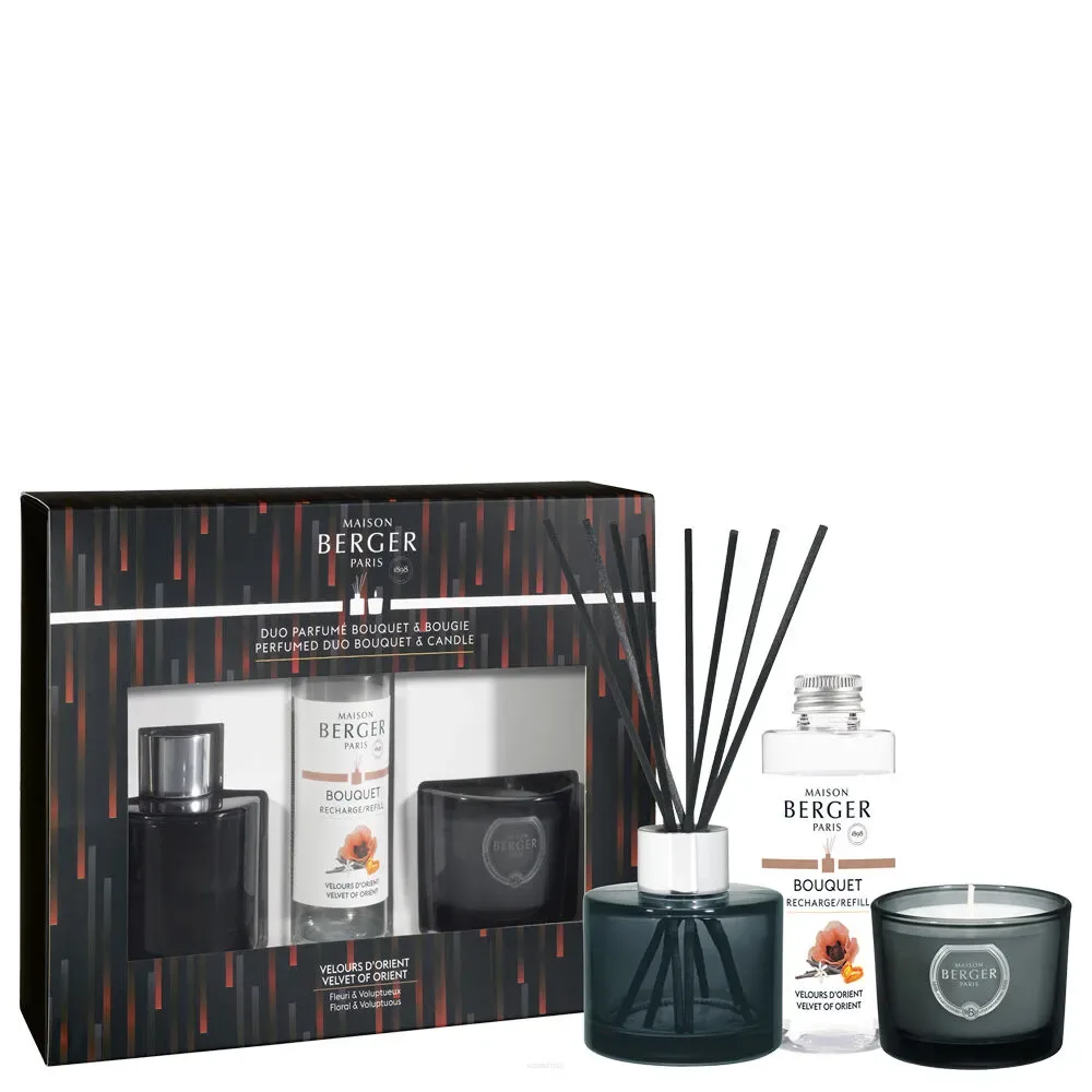 Maison Berger Paris Набор Duo Mini Variation палочки 80 мл + свеча 80 г EAN 3127290077141