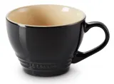 Le Creuset Кружка 400 мл для капучино черная 70304401400002 — фото 1