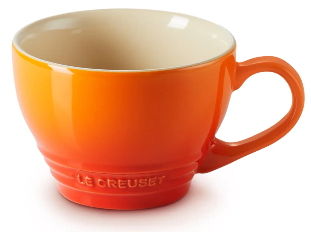 Le Creuset Кружка 400 мл для капучино пламенная 70304400900002