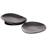 Mensa Home Тарелка 9x9 см PVD черная AP-40795-S4 — фото 3