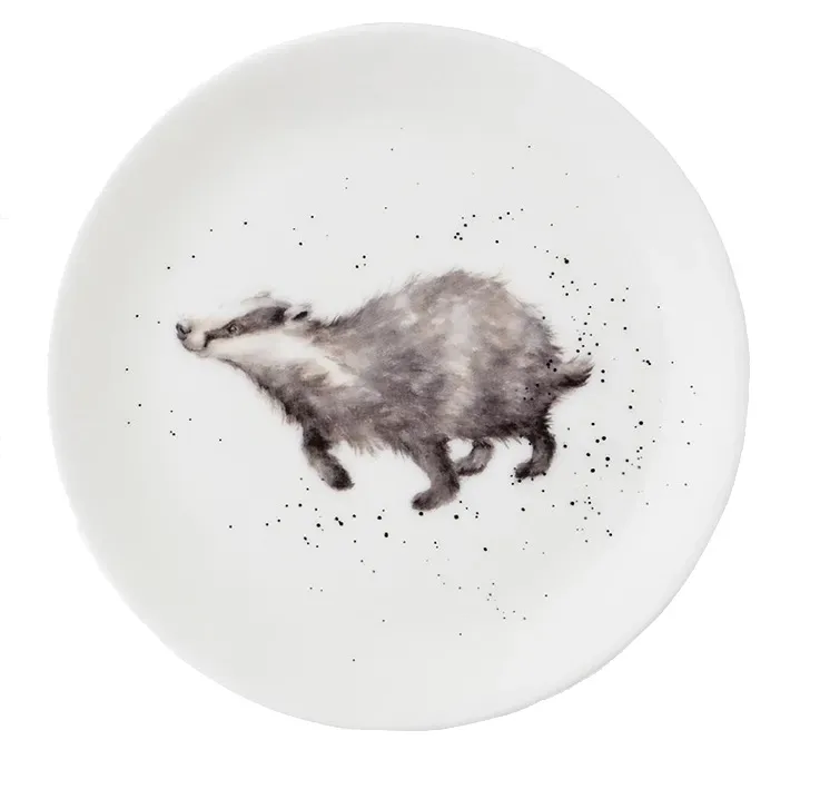 Royal Worcester Тарелка Wrendale Designs 21см завтраковая борсук PT-WNB5658-XB-A