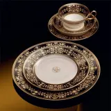 Wedgwood Тарелка Wedgwood Prestige Astbury Black 18см десертная WW-50100501007 — фото 5