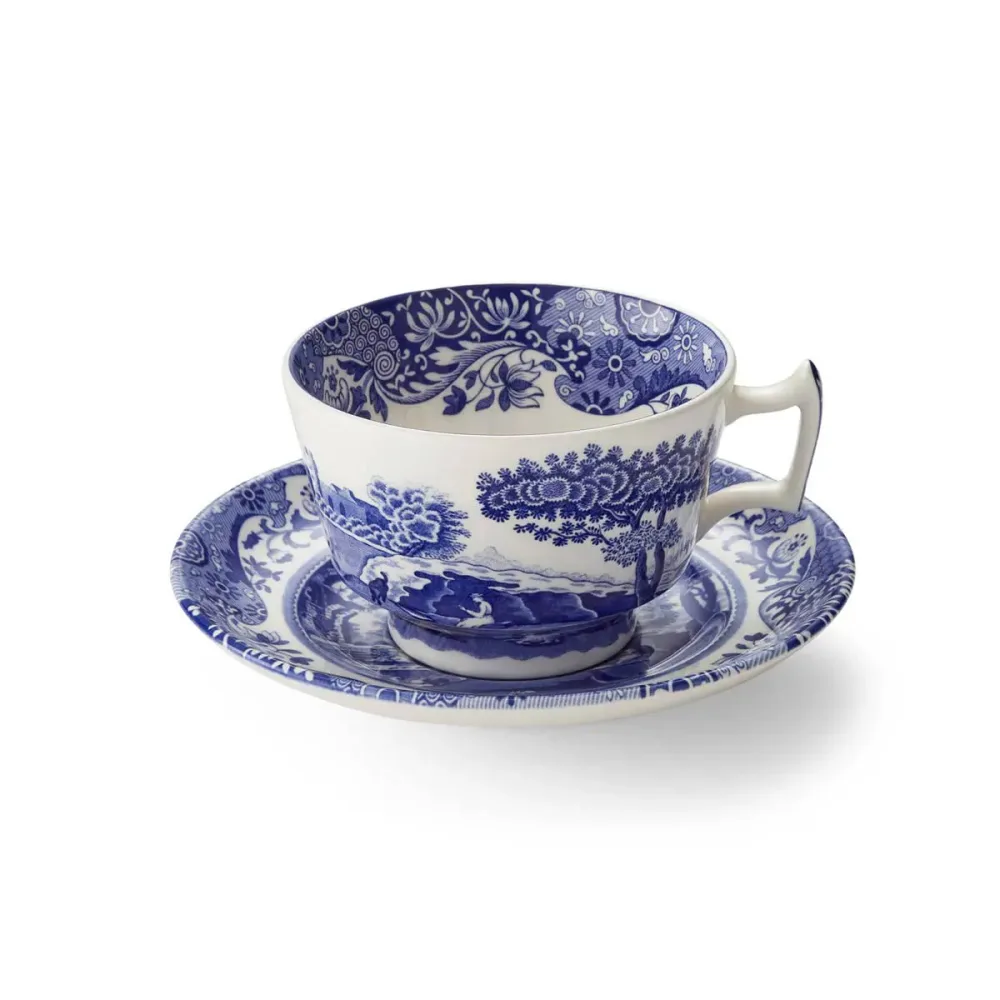 Spode Чашка с блюдцем Blue Italian 200 мл для чая PT-BLI1130-S4