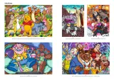 Раскраска по номерам Coloriages mysteres Disney - Tres grands classique 96 стр. — фото 4