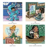 Hachette раскраска по номерам Тайны Гранд Карре Диснея - Petites Poupées — фото 4