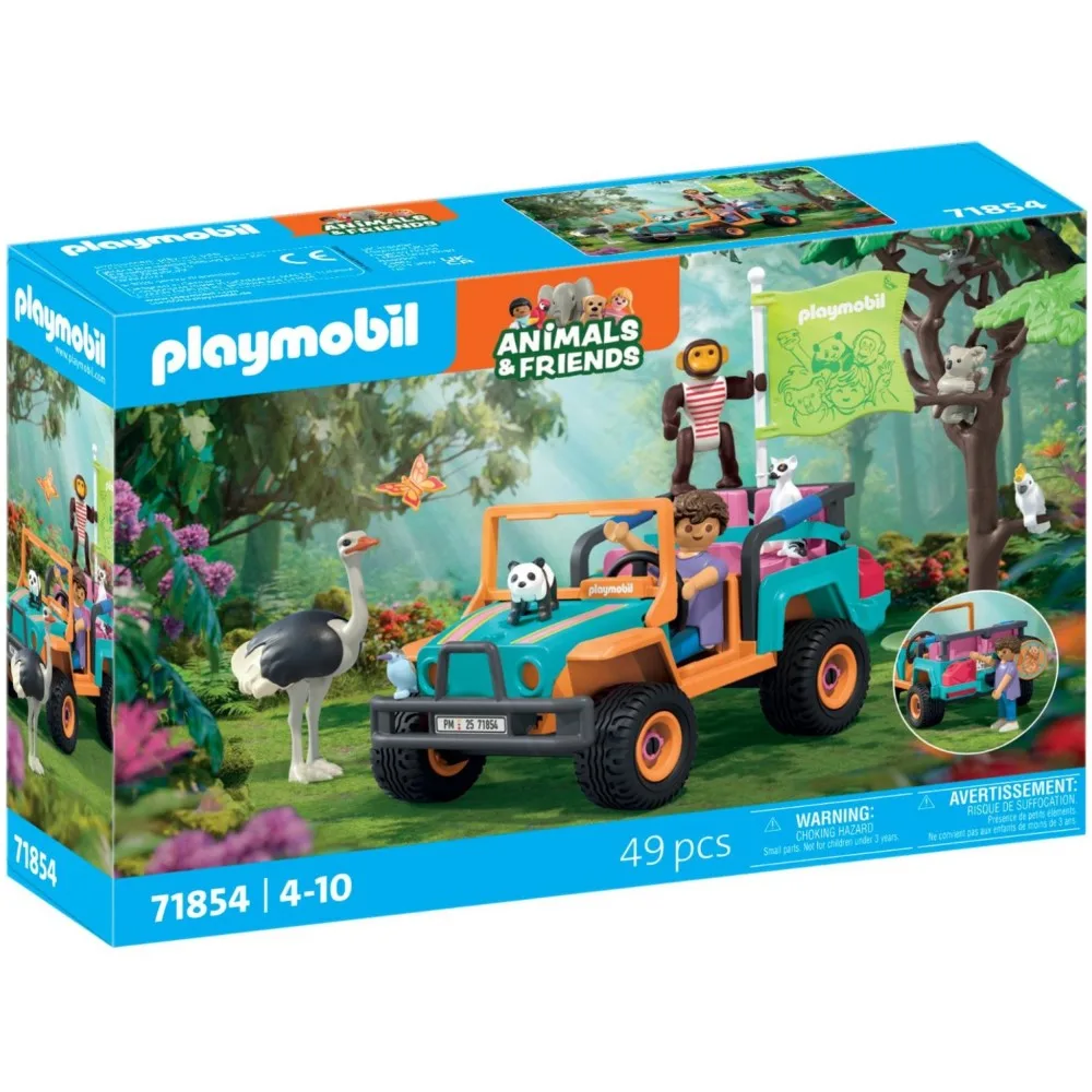 Playmobil Animals & Friends Красочный внедорожник