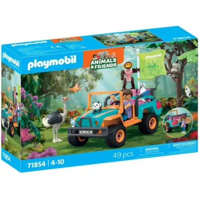 Playmobil Animals & Friends Красочный внедорожник