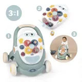 Ходунок-толкатель Smoby Little 140304 интерактивный 3 в 1 с игровой панелью от 12 месяцев — фото 3
