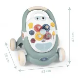 Ходунок-толкатель Smoby Little 140304 интерактивный 3 в 1 с игровой панелью от 12 месяцев — фото 4