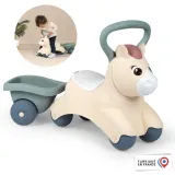 Каталка-пони Smoby Little Baby Pony 140502 с прицепом для детей от 12 месяцев — фото 3