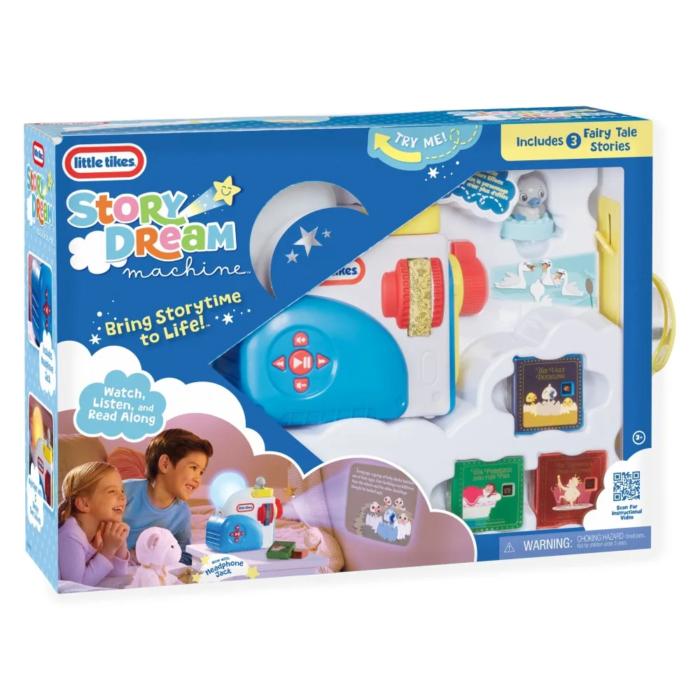 Проектор сказок Little Tikes Story Dream Machine 174568 свет и звук с 3 сказками от 3 лет