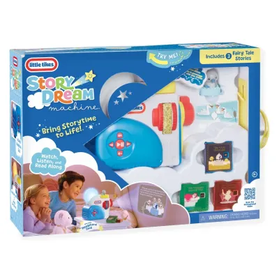 Проектор сказок Little Tikes Story Dream Machine 174568 свет и звук с 3 сказками от 3 лет