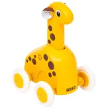 Игрушка-каталка BRIO 30229 жирафик Нажми и поедет деревянная от 12 месяцев — фото 2