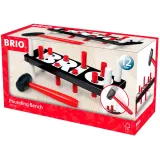 Стучалка BRIO 30515 деревянная моторная игрушка с молоточком 10 деталей от 12 месяцев — фото 4