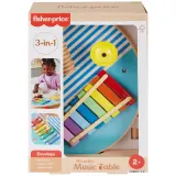 Fisher Price HXT91 — Музыкальный столик Fisher-Price деревянный с инструментами — фото 3