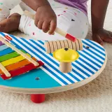 Fisher Price HXT91 — Музыкальный столик Fisher-Price деревянный с инструментами — фото 4