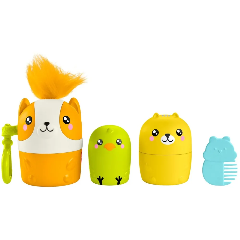Fisher Price HXP17 — Игровой набор Fisher-Price Зверюшки-складыши для сборки