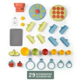 Развивающая доска-бизиборд Smoby Life 840301 двусторонняя 29 элементов для детей от 2 лет — фото 3