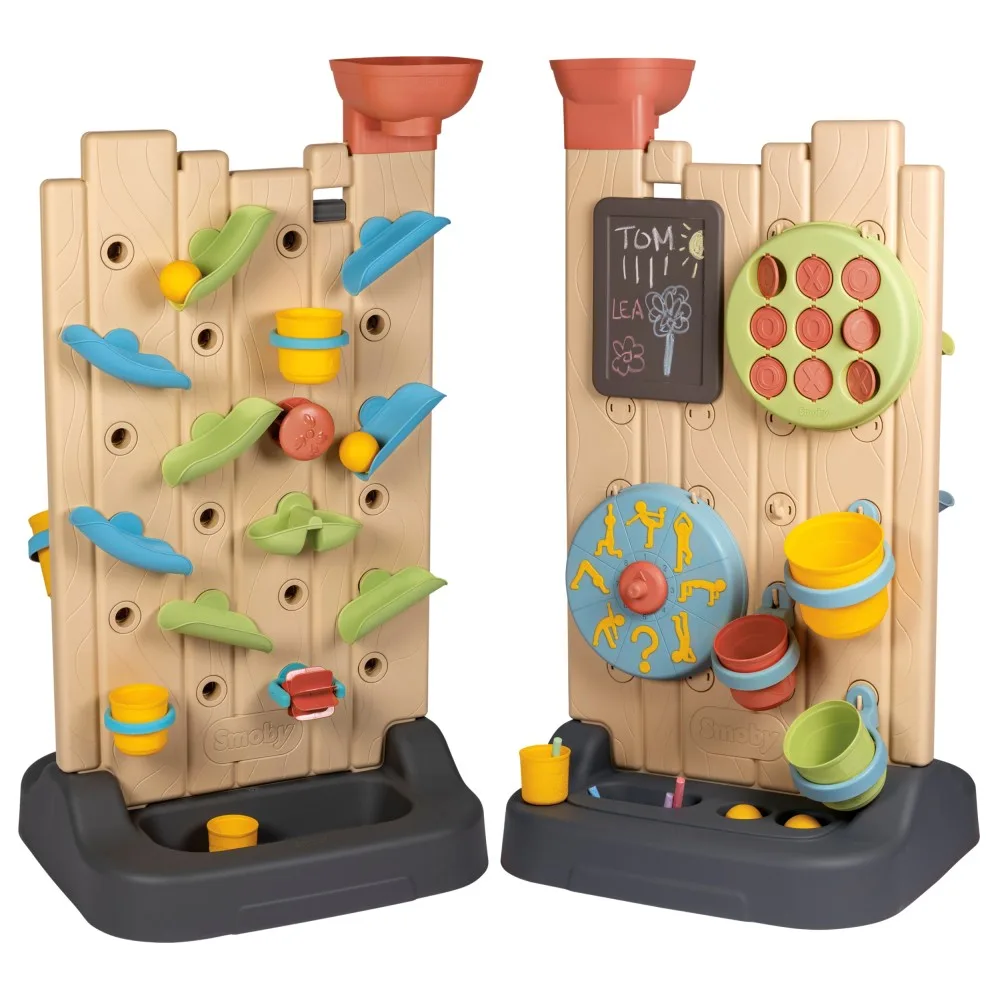 Развивающая доска-бизиборд Smoby Life 840301 двусторонняя 29 элементов для детей от 2 лет