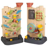Развивающая доска-бизиборд Smoby Life 840301 двусторонняя 29 элементов для детей от 2 лет — фото 1