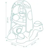 Каталка Smoby Little 140310 черепаха с горкой для шариков развивающая от 12 месяцев — фото 5