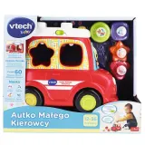 Развивающая машинка VTech 61487 Маленький водитель со светом и звуком для малышей от 12 месяцев — фото 2