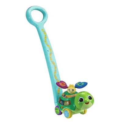Ходунок-толкатель VTech 61653X черепашка развивающий со светом и звуком от 12 месяцев