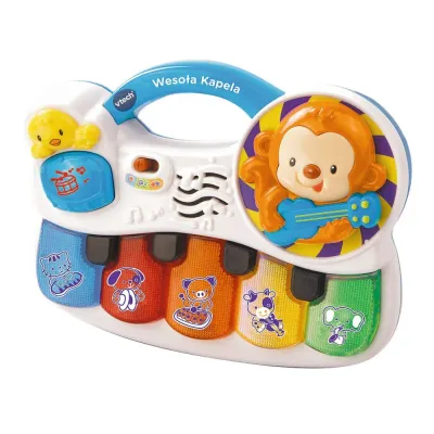 Детское пианино VTech 61074X Весёлый оркестр развивающее со светом и звуком от 6 месяцев