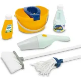 Игровой набор Ecoiffier Clean Home 2769 тележка для уборки с 8 аксессуарами для детей от 3 лет — фото 3