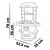 Детская кухня Smoby Nova 312701 с электроникой и 13 аксессуарами для сюжетной игры от 18 месяцев — фото 4