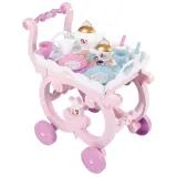 Набор Smoby Disney Princess 312502 тележка с посудой и 17 аксессуарами для сюжетной игры от 3 лет — фото 2