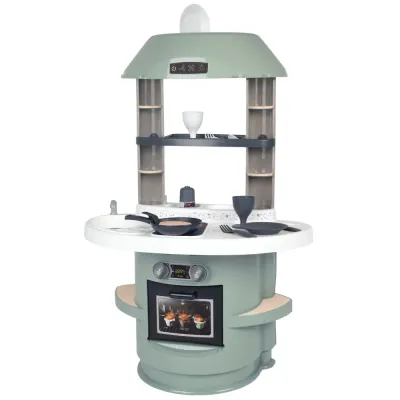 Детская кухня Smoby Nova 312700 с 13 аксессуарами для сюжетной игры от 18 месяцев