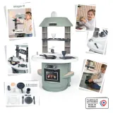 Детская кухня Smoby Nova 312700 с 13 аксессуарами для сюжетной игры от 18 месяцев — фото 4