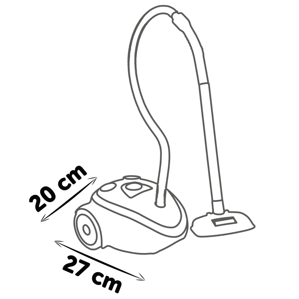 Игрушечный пылесос Smoby Rowenta 330222 со звуком для сюжетной игры от 3 лет