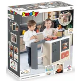 Детская кухня-остров Smoby 312601 с духовкой раковиной холодильником и 23 аксессуарами от 3 лет — фото 3