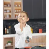 Детская кухня-остров Smoby 312601 с духовкой раковиной холодильником и 23 аксессуарами от 3 лет — фото 6