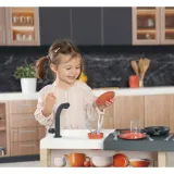 Детская кухня-остров Smoby 312601 с духовкой раковиной холодильником и 23 аксессуарами от 3 лет — фото 7