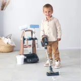 Набор Smoby Rowenta 330326WEB тележка для уборки с пылесосом и 10 аксессуарами для детей от 3 лет — фото 6