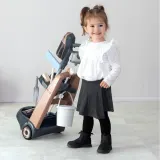 Набор Smoby Rowenta 330326WEB тележка для уборки с пылесосом и 10 аксессуарами для детей от 3 лет — фото 7
