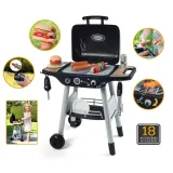 Детский гриль-барбекю Smoby 312001 с 18 аксессуарами для сюжетной игры от 3 лет — фото 4