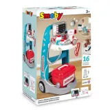 Детская электронная медицинская тележка Smoby 340207 с 16 аксессуарами от 3 лет — фото 4