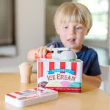 Spin Master 93620 20155229 — Игровой набор Melissa & Doug магазин мороженого, 8 элементов — фото 6