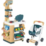 Детский игровой магазин Smoby 350238 с электронной кассой сканером весами и 34 аксессуарами от 3 лет — фото 2